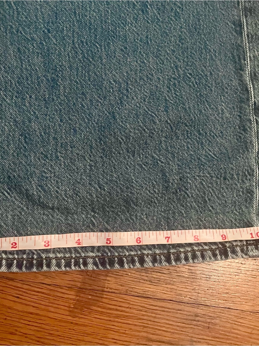 Women’s Madewell Curvy Super wide leg 27 - Picture 7 of 8